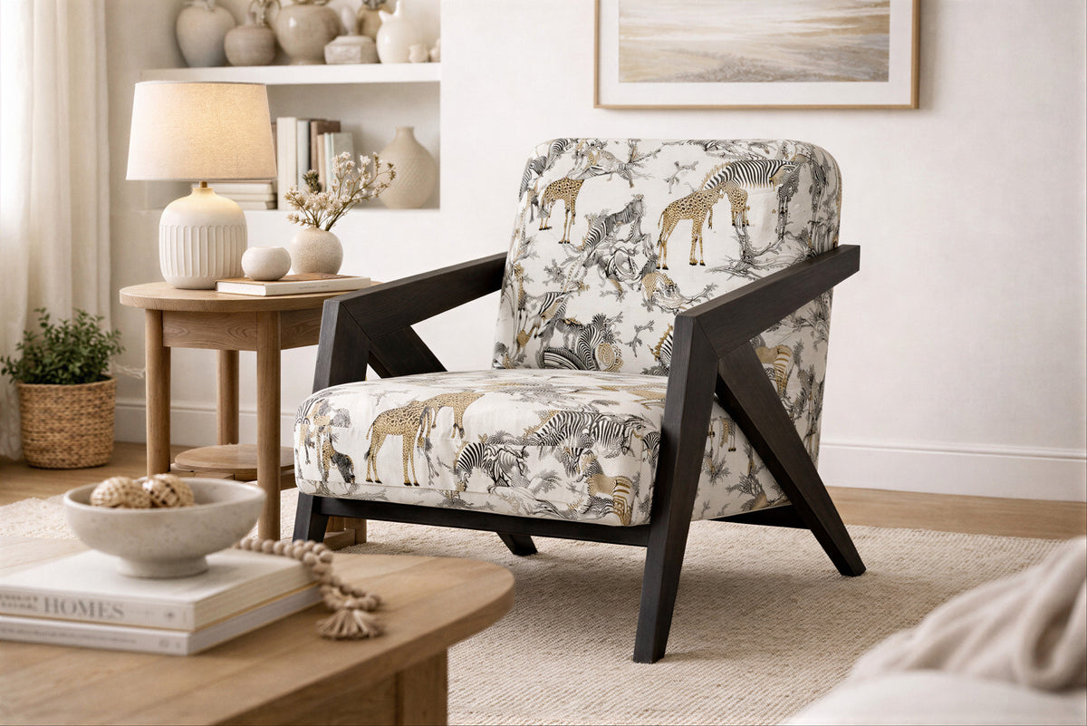 Axis Safari lounge chair in a room setting