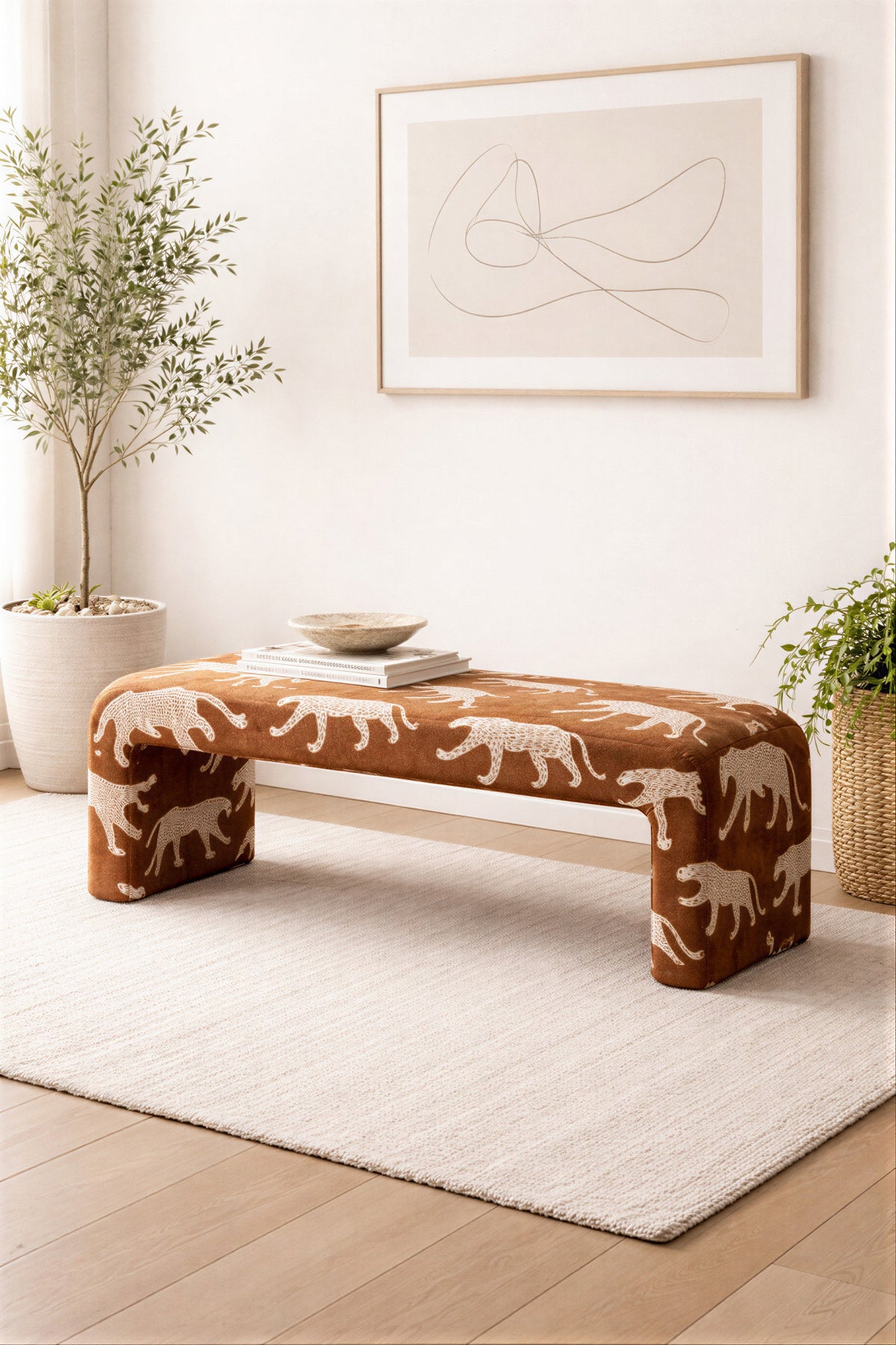Glyph – Nomad ottoman in a room setting
