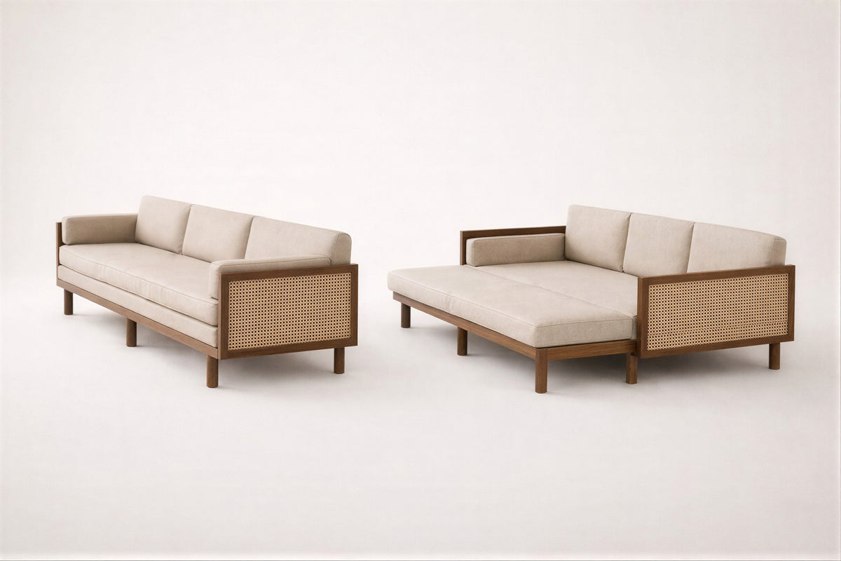 Kora Cane sofa
