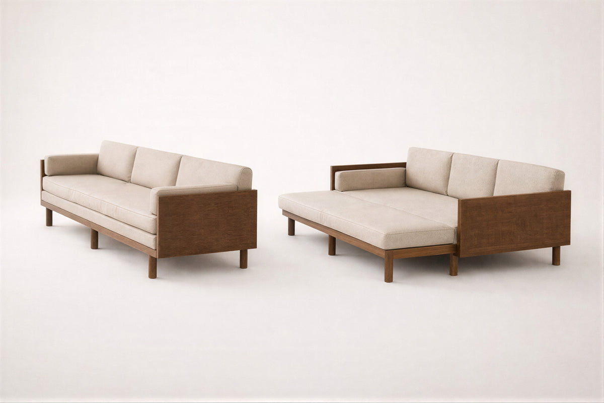 Kora Wood sofa