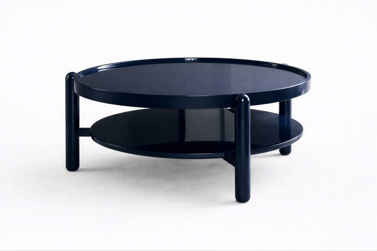 Noir Blue coffee table