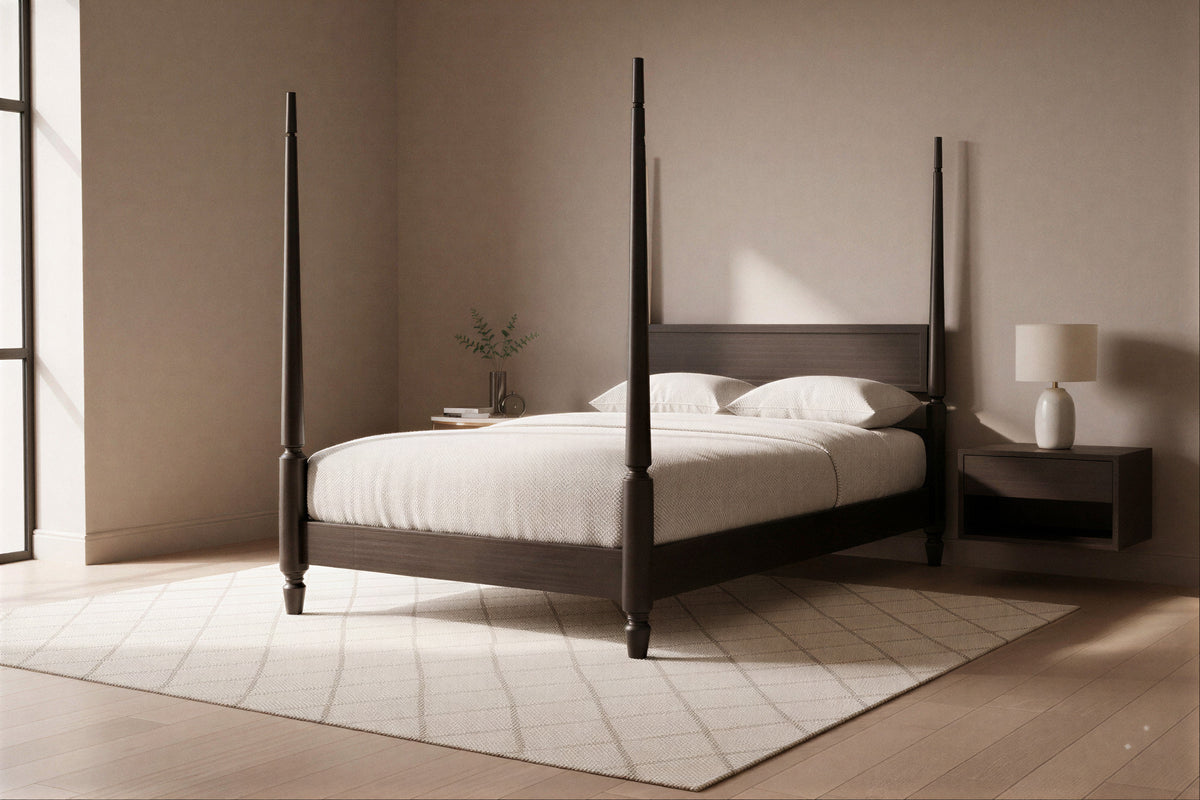 The Meridian Bed in a room setting