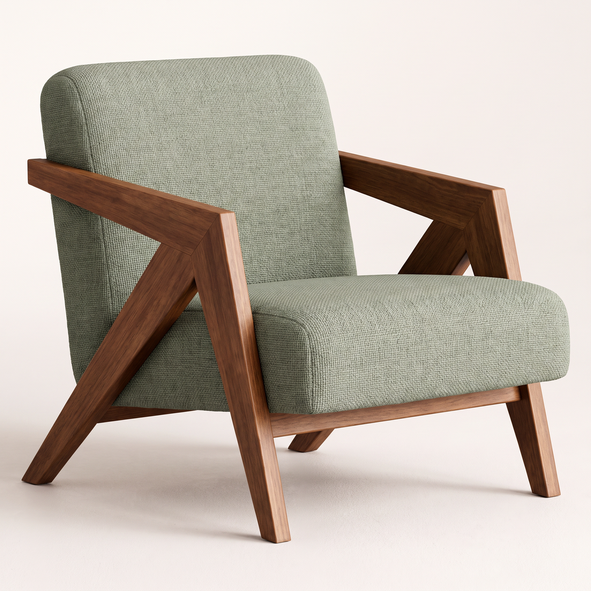 Axis Sage lounge chair, front-right three-quarter view